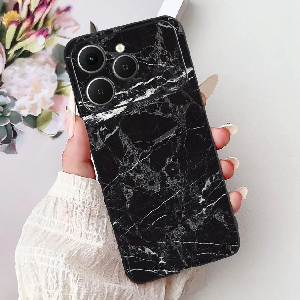 For Tecno Spark 40 Cover Case Luxury Fashion Butterfly Love Cute Cool Painted Back Cover For Techno Spark 40 Phone Case Silicone