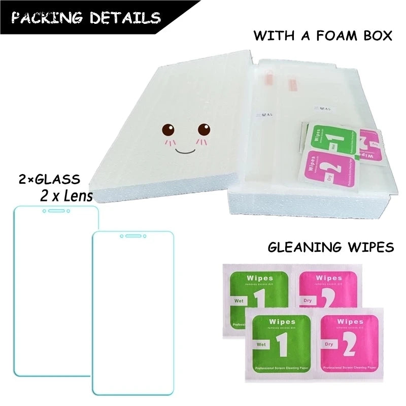 6in1 For Honor 400 Tempered Glass Screen Glass Honor 400 Screen Protector HD Protective Phone Lens Film Honor 400