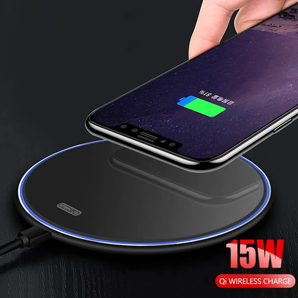 30W Wireless Charger for iPhone 15 14 13 12Samsung Xiaomi Phone Chargers Induction Fast Charging Dock Station