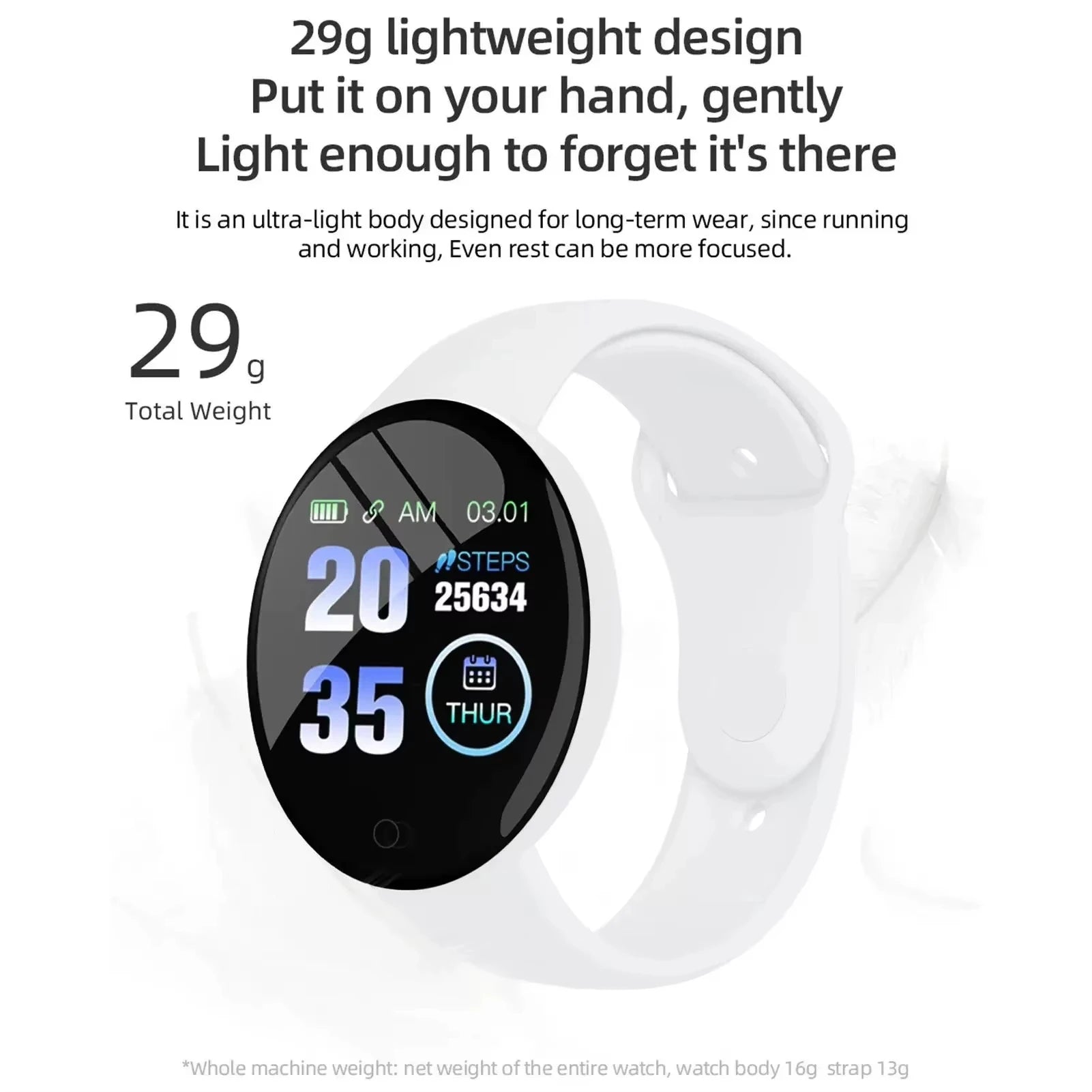 2025New Smartwatch Circular Color Screen With Multiple Sports Modes Call Information Reminder Photo Taking Music Bracelet