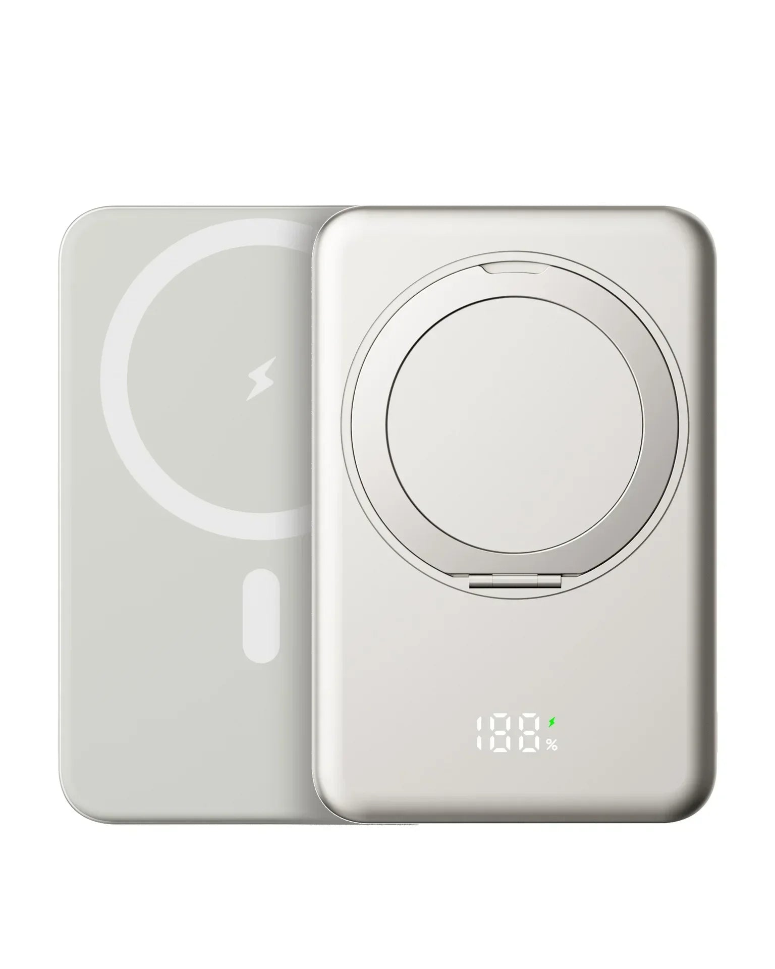 PD20W Magnetic Power Bank 10000mAh Portable Wireless Fast Charging Powerbank for IPhone MagSafe Mini External Battery with Stand