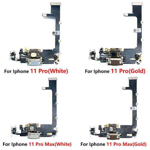 Charging Flex For Iphone 11 Pro / For IPhone 11 Pro Max USB Charger Port Dock Connector Plug With IC Board Ribbon Cable Replace