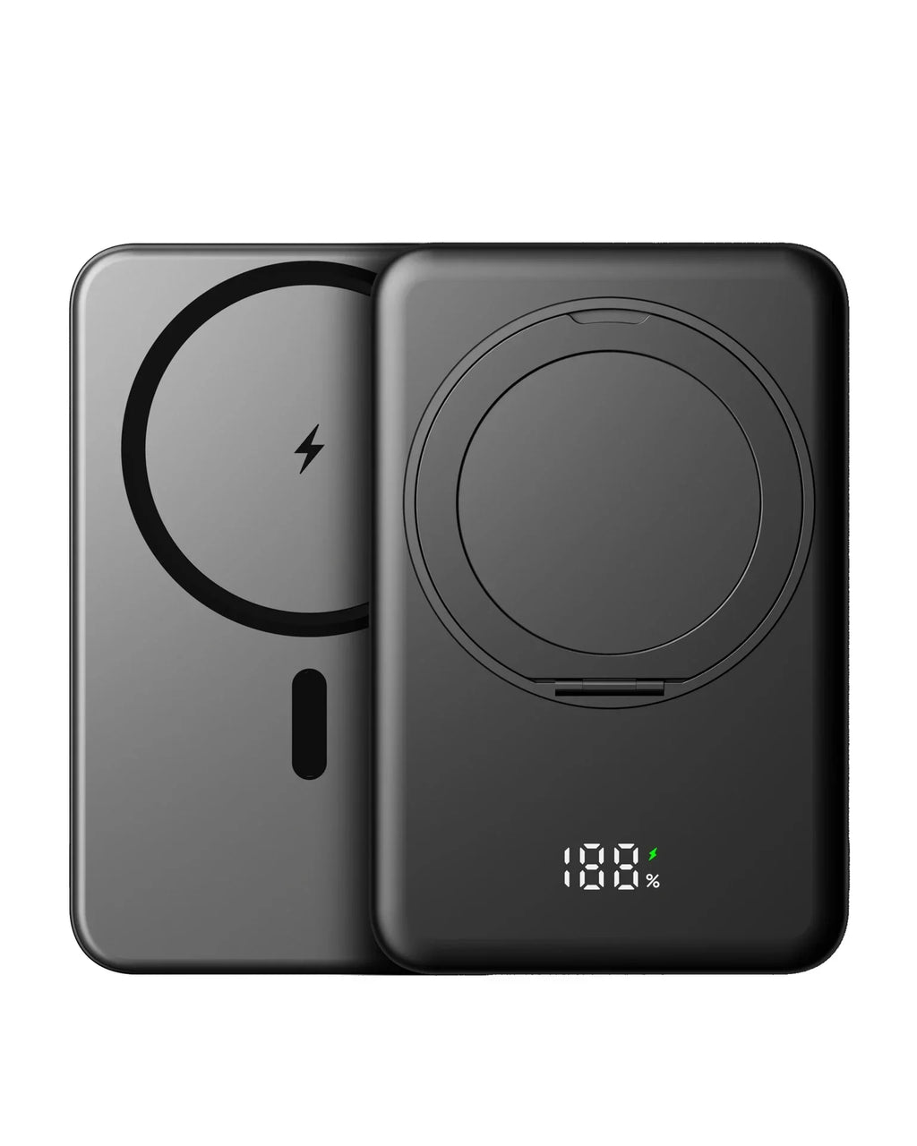 PD20W Magnetic Power Bank 10000mAh Portable Wireless Fast Charging Powerbank for IPhone MagSafe Mini External Battery with Stand