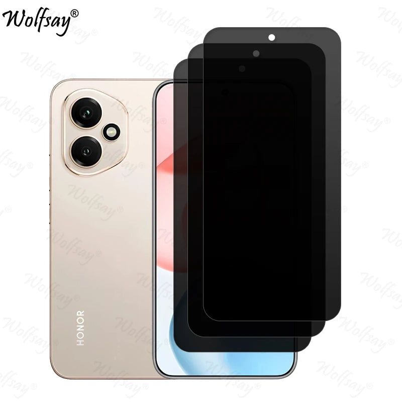 Privacy Screen Protector For Honor 400 Anti-Spy Tempered Glass For Honor 400 Camera Len Film Glass For Honor 400 Glass 6.55 inch