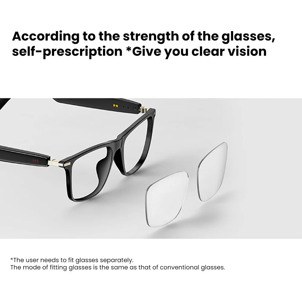 2025 New Smart Glasses M01 Bluetooth Sunglasses Black Technology Blue Light Filtering Polarized Lenses Life Waterproof For Men