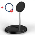 2 in 1 Magnetic Phone Charging Station Dock Portable Wireless Charger Stand For iPhone 16 15 14 13 Pro Max AirPods Fast Chargers