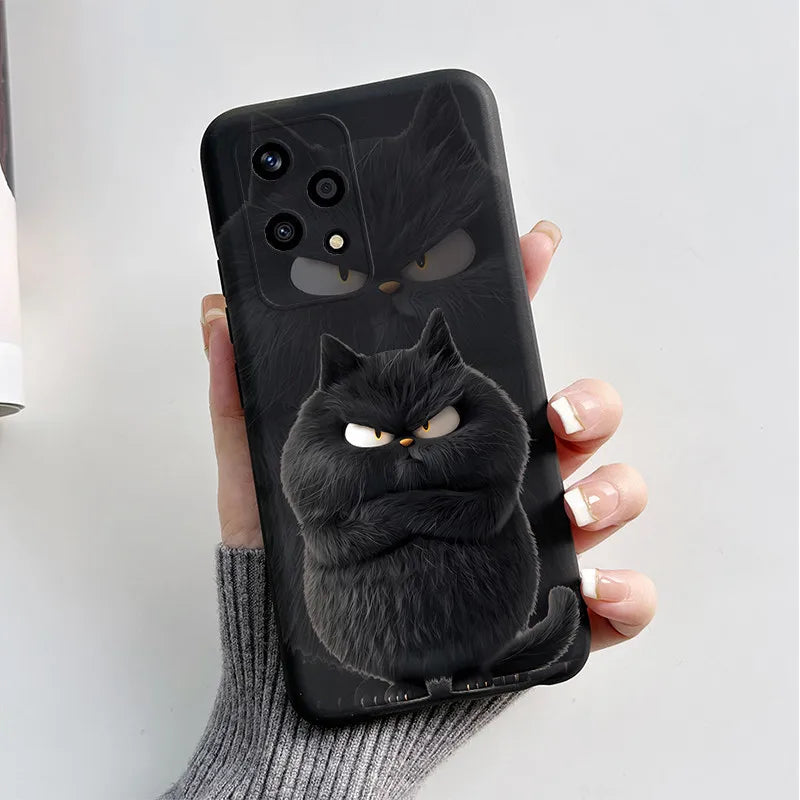 For Honor 200 Lite Case 2024 Cute Cat Cartoon Puppy Dog Bumper Silicone Soft TPU Cover For Honor 200 Lite 200Lite 5G Phone Cases