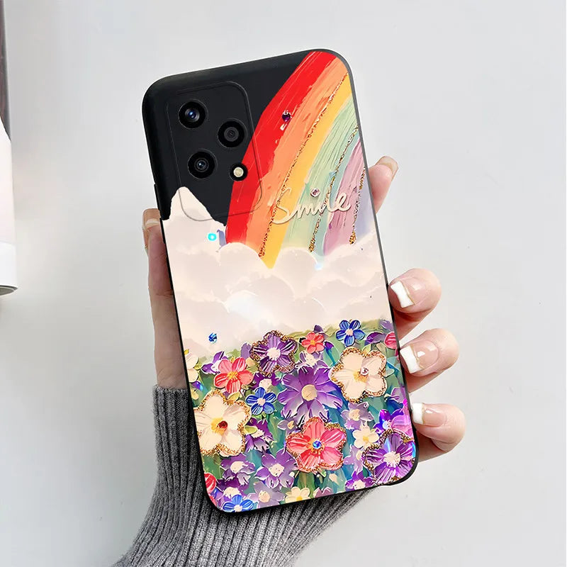 For Honor 200 Lite Case 2024 Cute Cat Cartoon Puppy Dog Bumper Silicone Soft TPU Cover For Honor 200 Lite 200Lite 5G Phone Cases