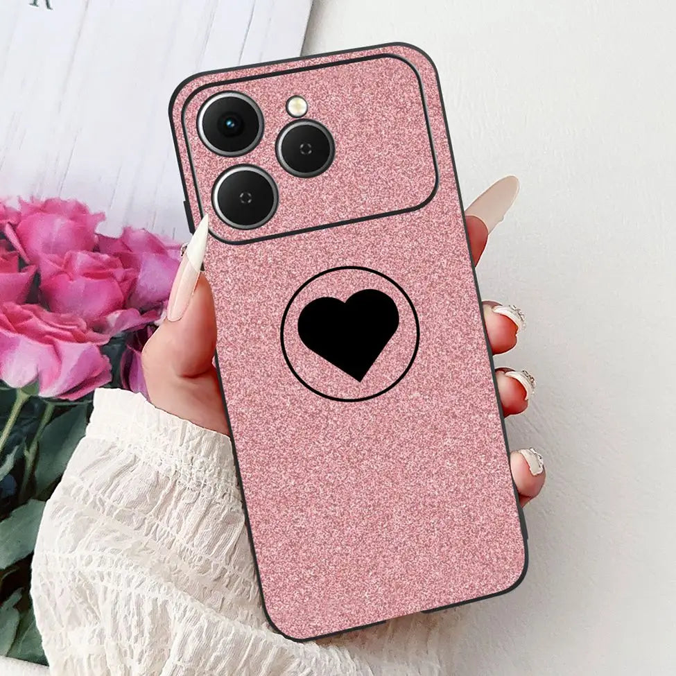 For Tecno Spark 40 Cover Case Luxury Fashion Butterfly Love Cute Cool Painted Back Cover For Techno Spark 40 Phone Case Silicone
