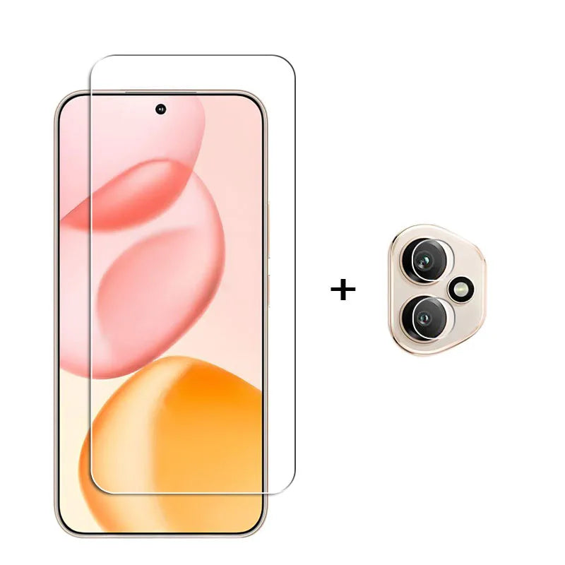 6in1 For Honor 400 Tempered Glass Screen Glass Honor 400 Screen Protector HD Protective Phone Lens Film Honor 400